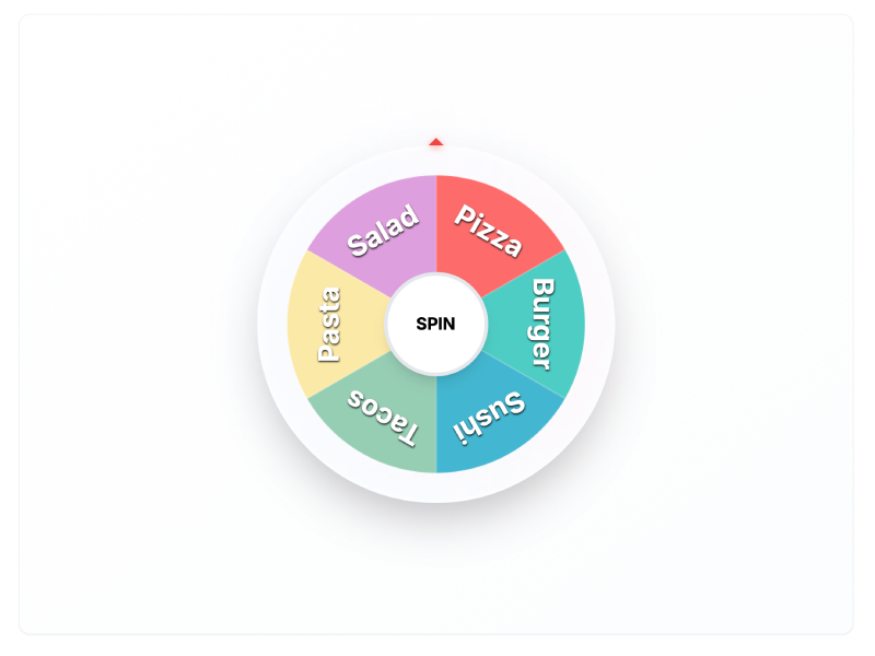 Random meal picker